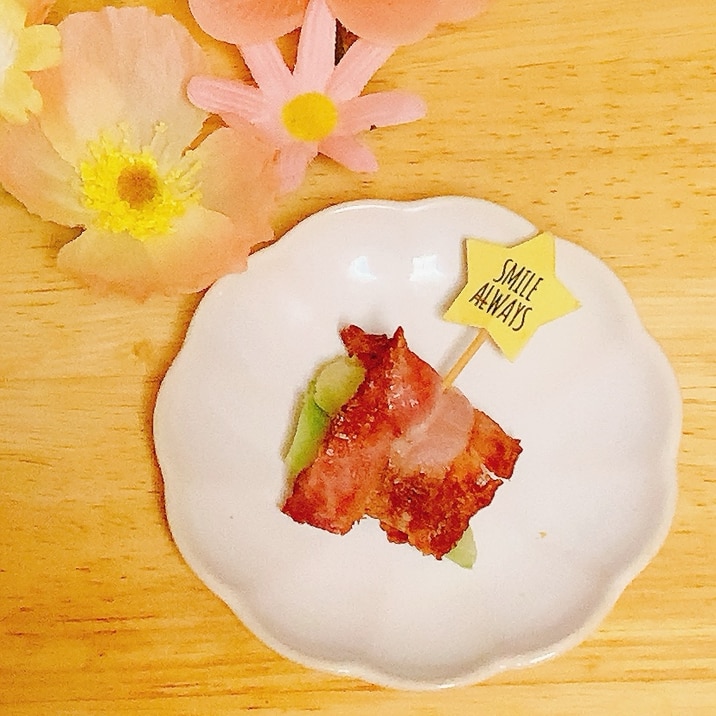 ブロッコリー×ベーコン巻き✧˖°